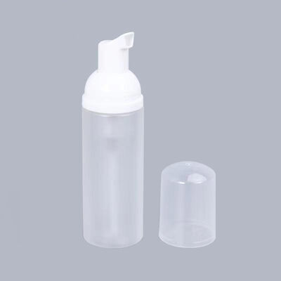 50ml Noir 32mm Ensemble de flacons à pompe en mousse Distributeur de savon moussant pour nettoyant pour le corps et le visage