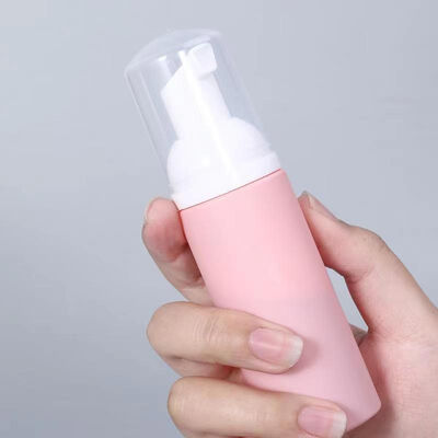 50ml Noir 32mm Ensemble de flacons à pompe en mousse Distributeur de savon moussant pour nettoyant pour le corps et le visage