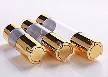 15ml 30ml 50ml Flacon cosmétique en plastique sans air avec pompe et vide, anti-fuite, distribution contrôlée, emballage pour crème et lotion