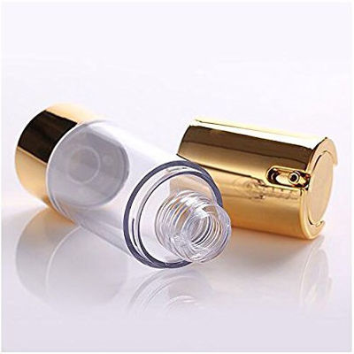 15ml 30ml 50ml Flacon cosmétique en plastique sans air avec pompe et vide, anti-fuite, distribution contrôlée, emballage pour crème et lotion