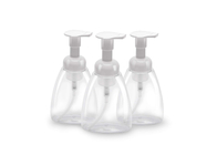 300ml transparents vident des bouteilles de pompe de mousse pour des détergents de massage facial de shampooings