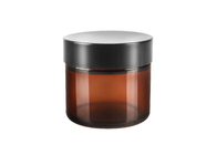 Le cosmétique en verre de luxe ambre cogne écologique non toxique de catégorie comestible