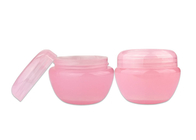 Pots en plastique de lotion d'emballage de pot de rose visqueux crème cosmétique cosmétique de cachetage