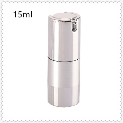 Flacon cosmétique sous vide à pompe sans air en plastique personnalisé de 15 ml, 30 ml, 50 ml, anti-fuite, distribution contrôlée, emballage pour crème et lotion
