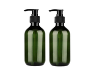 Le cosmétique en plastique de pompe noire met des bouteilles en bouteille de distributeur de lotion du shampooing 300ML