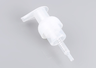 Longueur de tube adaptée aux besoins du client par pompe en plastique transparente blanche de distributeur de savon
