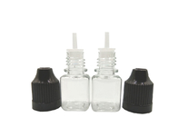 Couleur et tailles adaptées aux besoins du client par bouteilles en plastique carrées de compte-gouttes de compression de forme