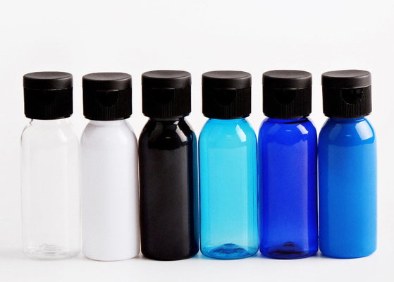 50 ml de bouteille de crème de lotion de voyage en plastique vide Pet dur Squeeze bouteille de soins de la peau Hôtel toilettes