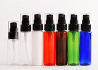 Bouteilles cosmétiques en plastique d'animal familier coloré vide portatives avec la pompe de traitement
