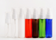 Bouteilles cosmétiques en plastique d'animal familier coloré vide portatives avec la pompe de traitement