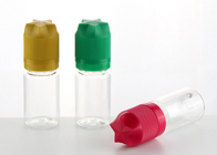 Bouteille d'huile vide de fumée, bouteille d'huile en plastique adaptée aux besoins du client d'animal familier de couleur avec Nesse