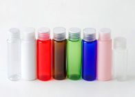 La couleur multi couvre durée de vie en plastique de matériel solide de volume des bouteilles 30ml de cosmétique la longue