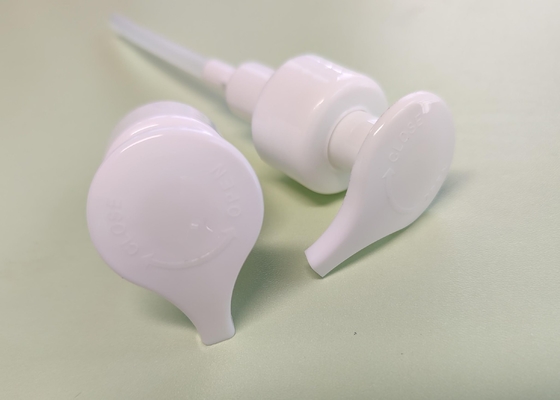 Pompe en plastique 24/28MM de qualité excellente et facile à utiliser, personnalisée, avec verrouillage gauche-droite pour lotion, crème et liquide
