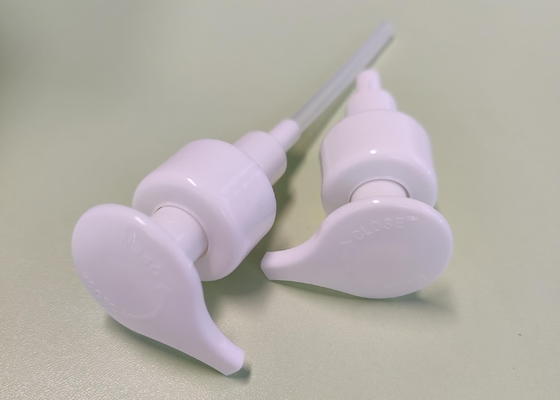 Pompe en plastique 24/28MM de qualité excellente et facile à utiliser, personnalisée, avec verrouillage gauche-droite pour lotion, crème et liquide