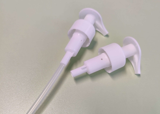 Pompe en plastique 24/28MM de qualité excellente et facile à utiliser, personnalisée, avec verrouillage gauche-droite pour lotion, crème et liquide