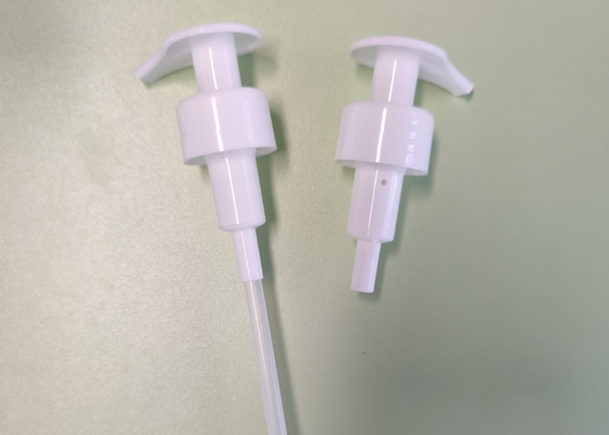 Pompe en plastique 24/28MM de qualité excellente et facile à utiliser, personnalisée, avec verrouillage gauche-droite pour lotion, crème et liquide