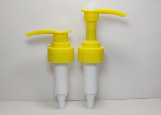 Pompes de lotion en plastique durable avec serrure à vis pour lotion cosmétique