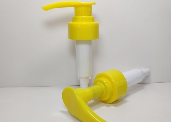 Pompes de lotion en plastique durable avec serrure à vis pour lotion cosmétique
