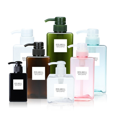 Bouteille PETG cosmétique personnalisée avec MOQ 10000pcs et capacité 100ml