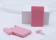 Bouteille fine rose rechargeable de jet de carte de crédit de brume pour le parfum
