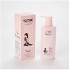 bouteilles cosmétiques en plastique de jet du rond 500ml pour l'emballage de shampooing de lotion de lavage de corps