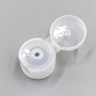 Bouteille plate ovale en plastique adaptée aux besoins du client de compression d'aseptisant de main d'ANIMAL FAMILIER avec Flip Top Cap 60ml