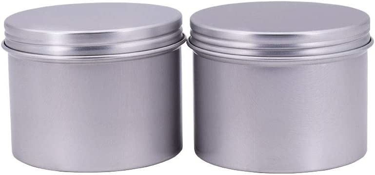Boîte instantanée d'emballage de Tin Aluminum Jar Cosmetic Candle de couvercle de place