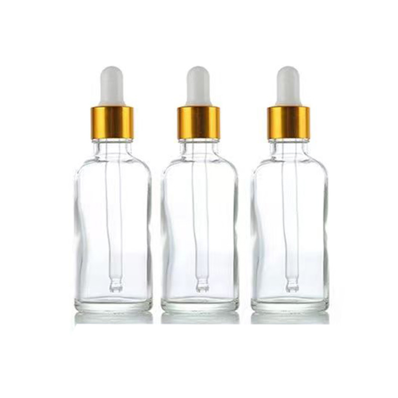 Fermeture et couleur personnalisées 20g 30g 50g Bouteille gouttelette pour parfum d'huile essentielle