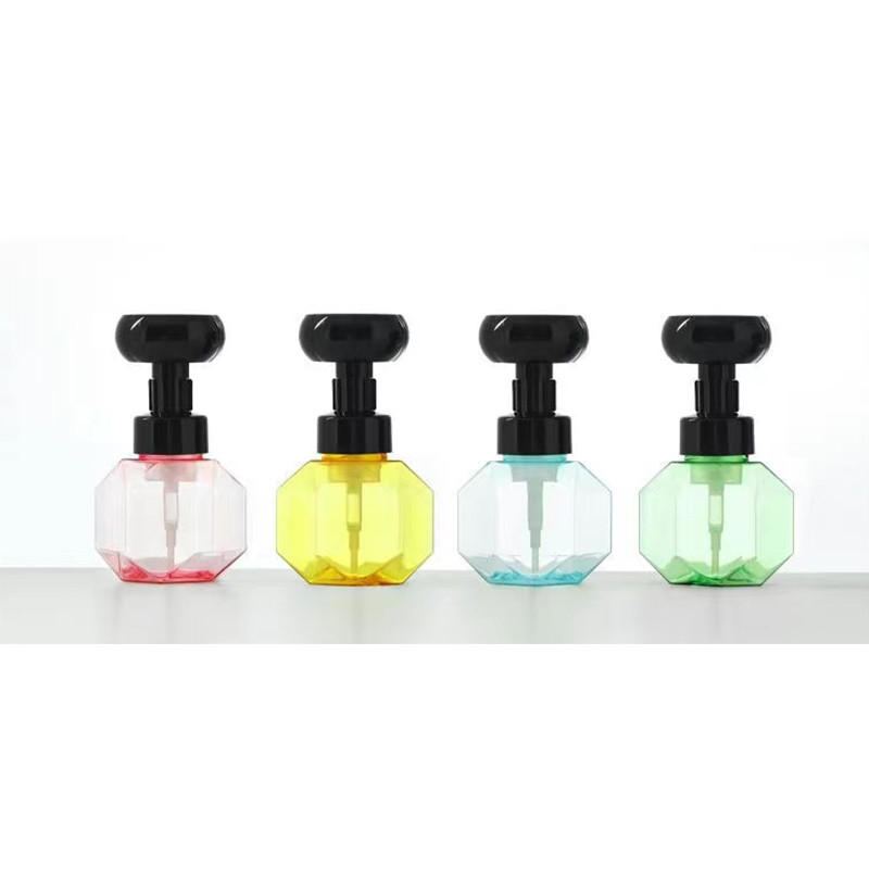 Distributeur de mousse de lavage de fleurs en plastique, pompe en forme de fleur, pompe de lavage à la main, 42mm 43mm