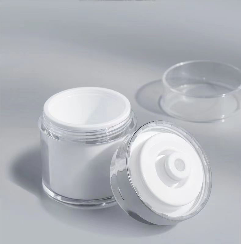 15G 30G 50G 100G Pot en plastique sans air avec pompe à vide type de scellement pompe sans air volume 15ML 30ML 50ML 100ML