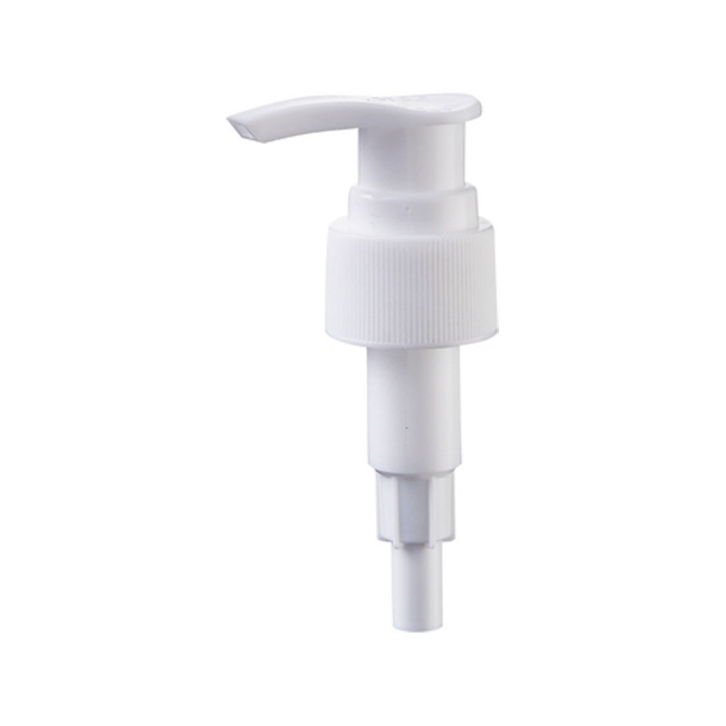 24 mm Tête de pompe à lotion recyclable à côtes réutilisable Utilisation quotidienne