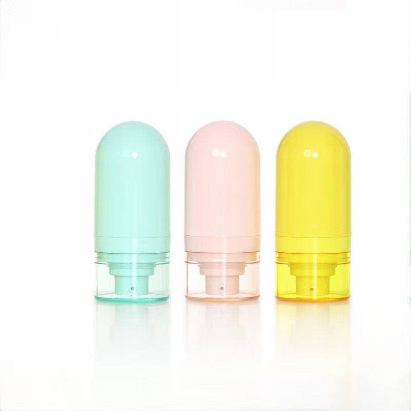 Bouteille inverse sans air bouteille de pulvérisation inverse cosmétique antiseptique