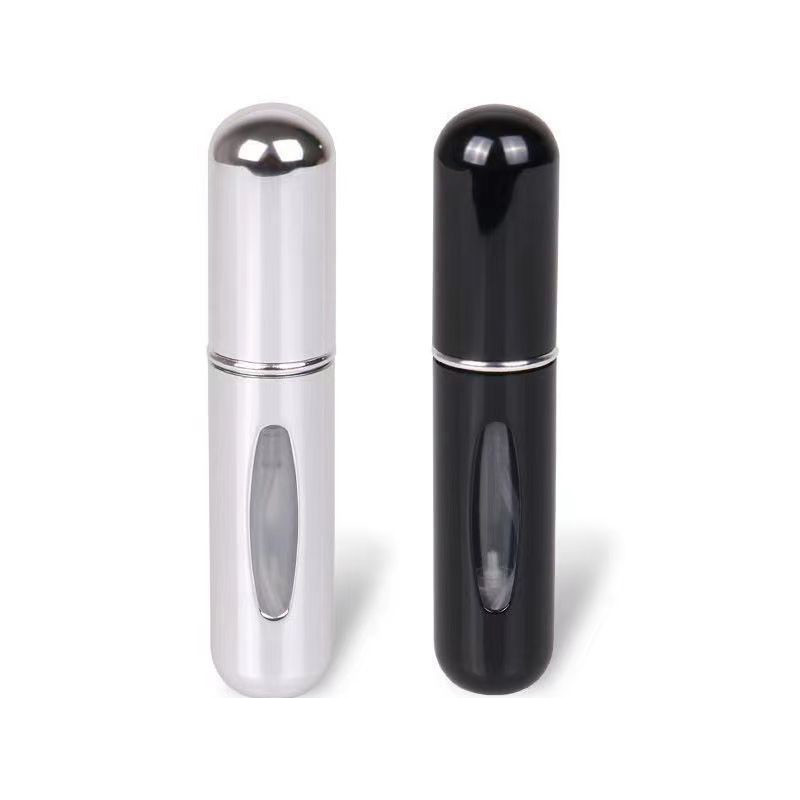 Bouteille de pompe à pulvérisation continue pour le corps de parfum rechargeable