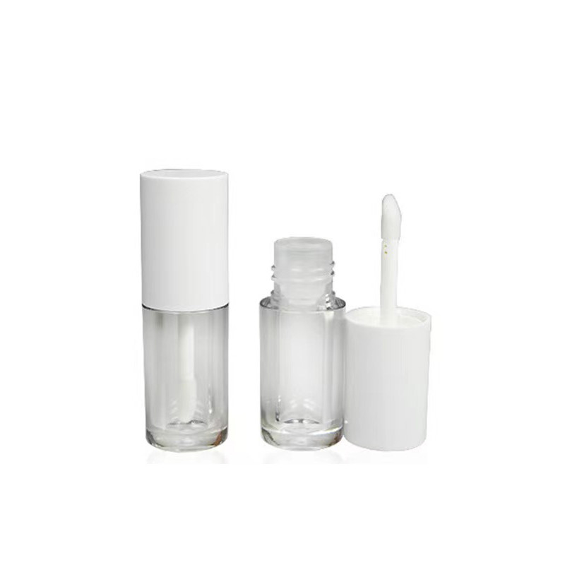 Vente en gros de tubes de rouge à lèvres vides sur mesure de 3,5 g avec fermeture à vis de joint en caoutchouc Tubes de baume à lèvres en plastique pour emballage de récipients cosmétiques
