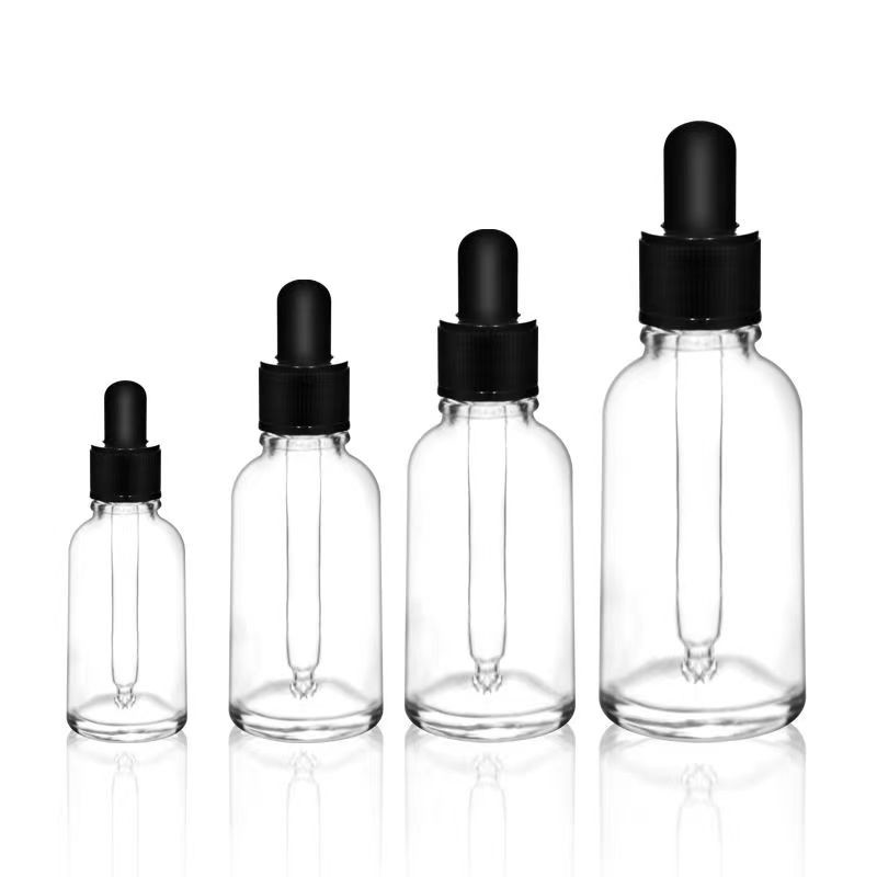 Serum pour soins de la peau Bouteille d' huile essentielle 5ml 10ml 15ml 20ml 30ml 50ml 100ml Tailles