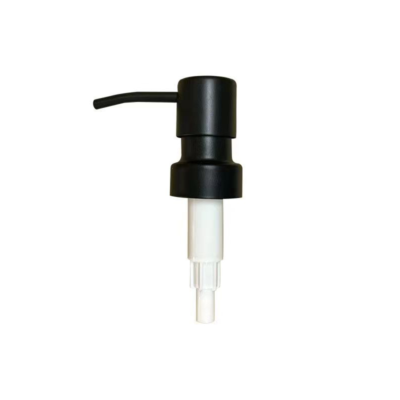 Pompes de lotion pour distributeur de savon à main en acier inoxydable de couleur personnalisée 28 mm