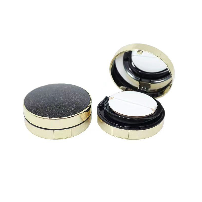 Boîte de fond de teint coussin d'air Cream Box avec houppette et miroir