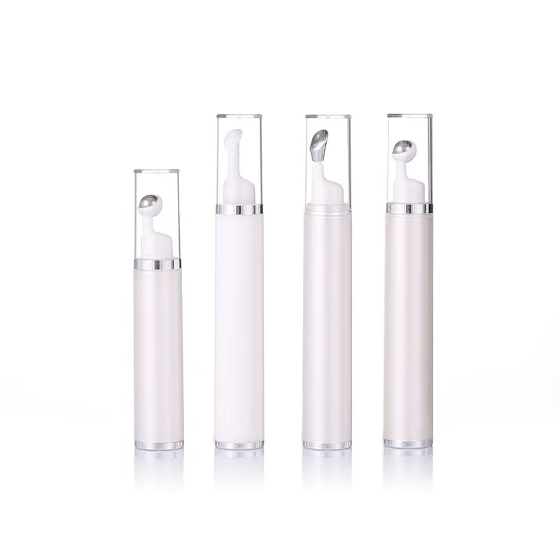 Flacon roll-on 5ml 10ml 15ml comme flacon airless pour crème contour des yeux