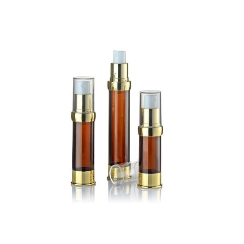 Bouteille de pompe en aluminium sans air de haute qualité avec 15 ml 30 ml 50 ml