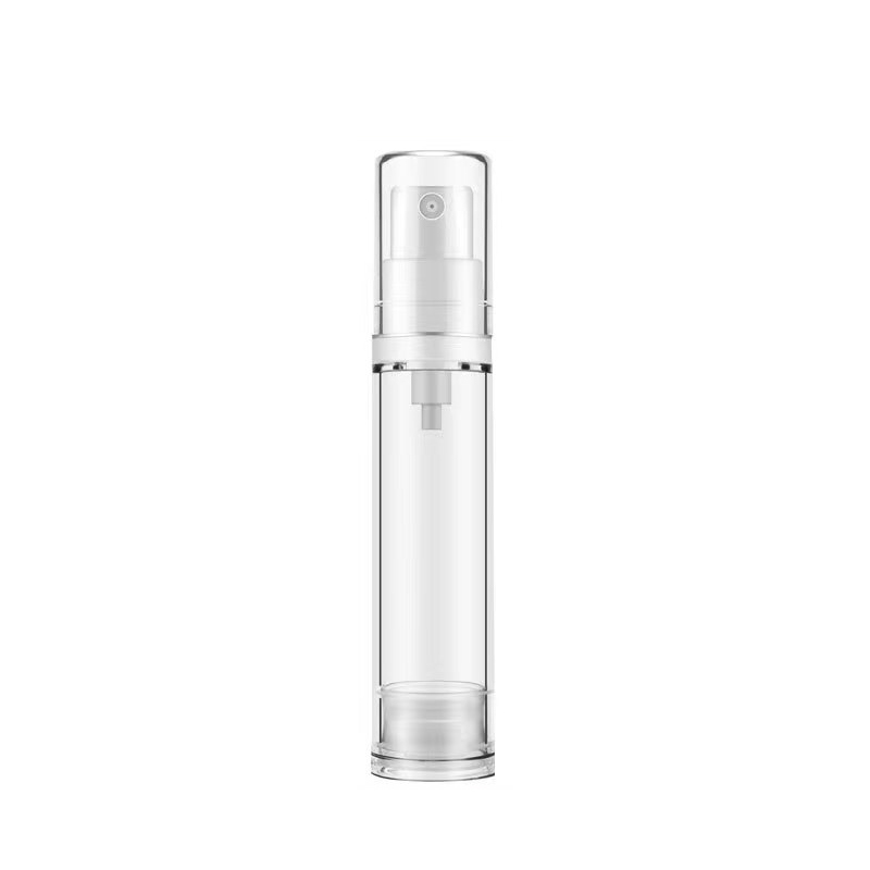 Flacon pompe airless pour lotion crème en spray à brume fine avec personnalisation possible pour 5ml, 10ml, 15ml