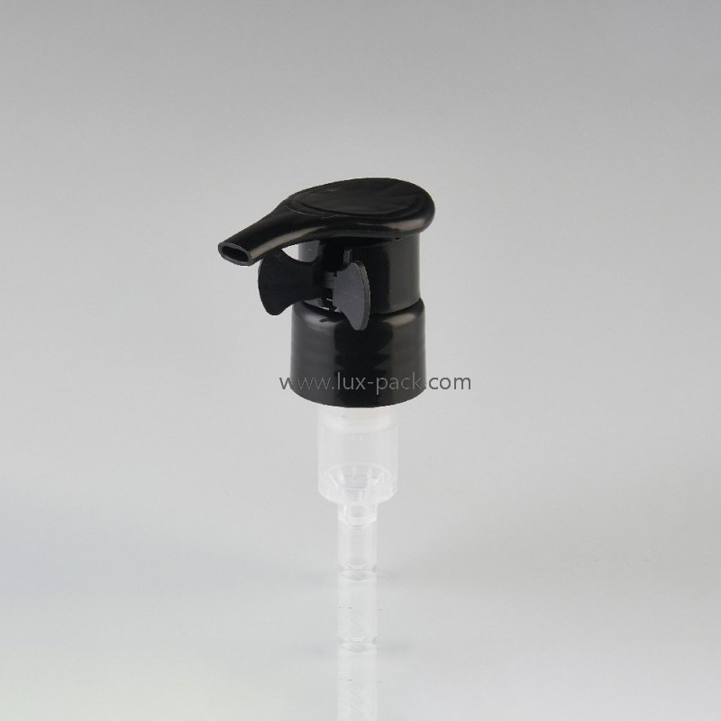 Pompe distributrice de lotion en plastique PP pour crème pour les mains, de qualité stable, avec tête personnalisée de 24 mm et 28 mm