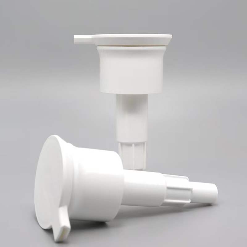 Compatibilité avec la plupart des bouteilles de lotion Couleur personnalisée 28mm 4cc Sortie Capille grande Crème pour les mains Gel PP Plastique pompe à lotion gauche-droite
