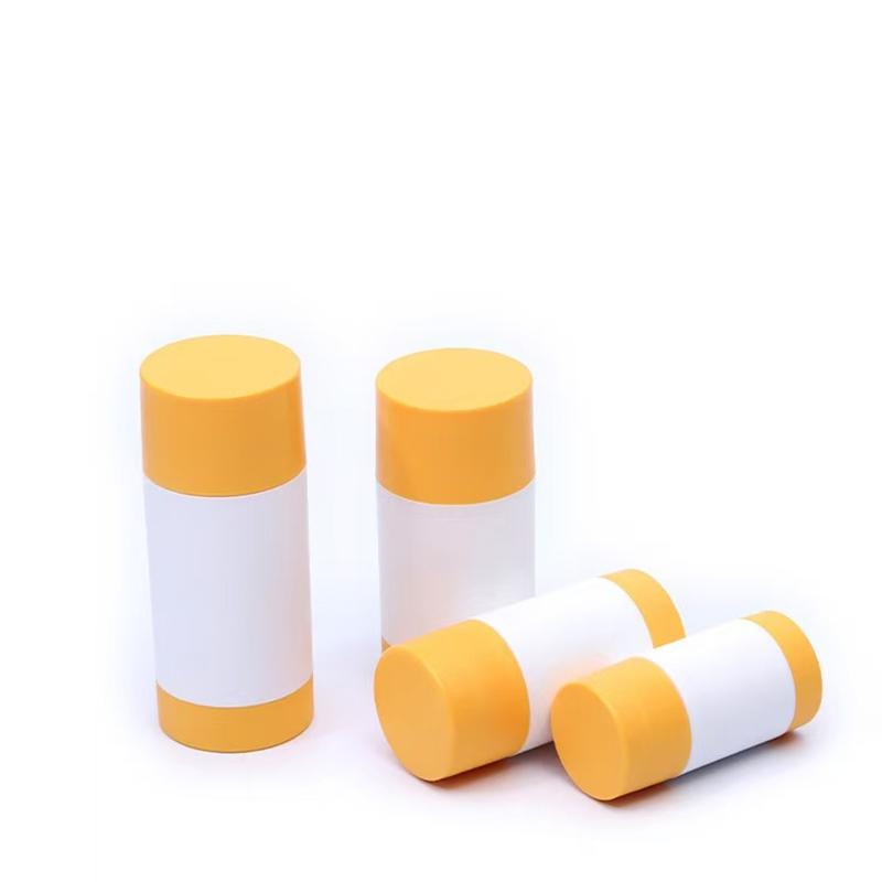 Conception tournante 30g 50g 75g 100g PP récipient en plastique pour le corps de parfums