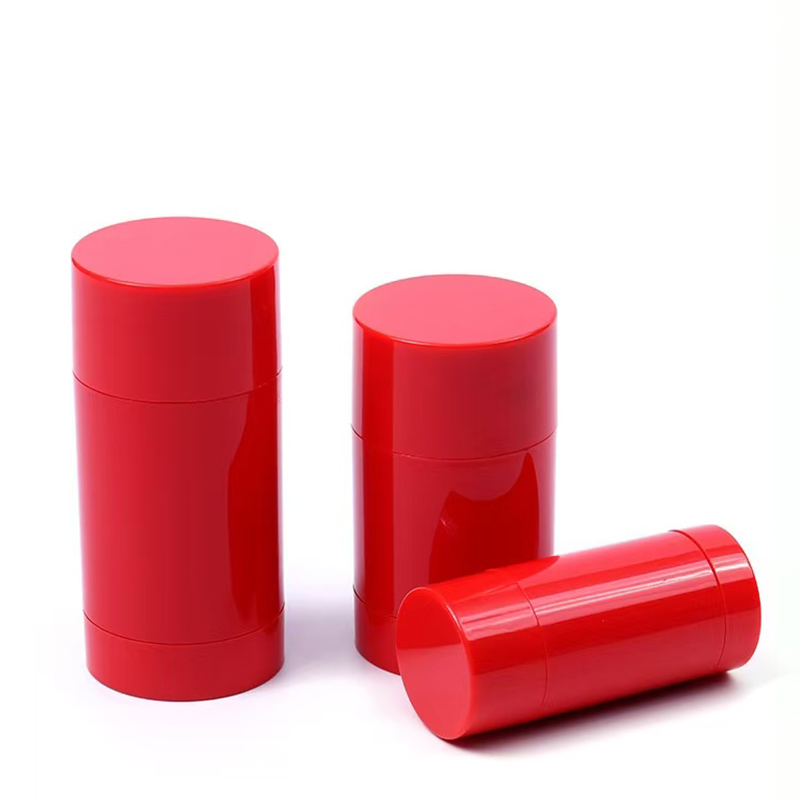 Contenant de parfum vide pour déodorant baume, corps en plastique AS, couleurs vives, 15g, 30g, 50g, 75g, 100g