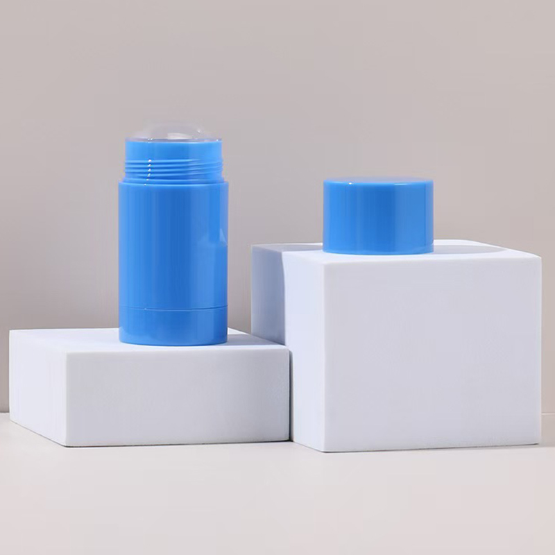 Nouvelle apparence 15g 30g 50g 75g 100g AS en plastique forme ronde du corps Parfum Déodorant vide