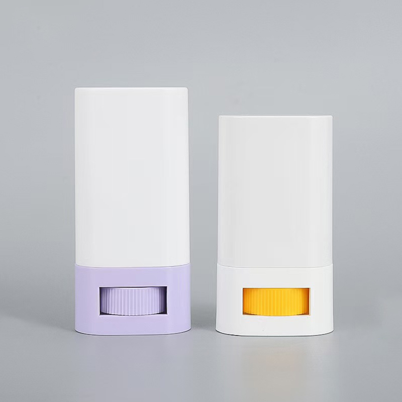 Bouteilles cosmétiques pour crème solaire et crème corporelle couleurs personnalisées plastique