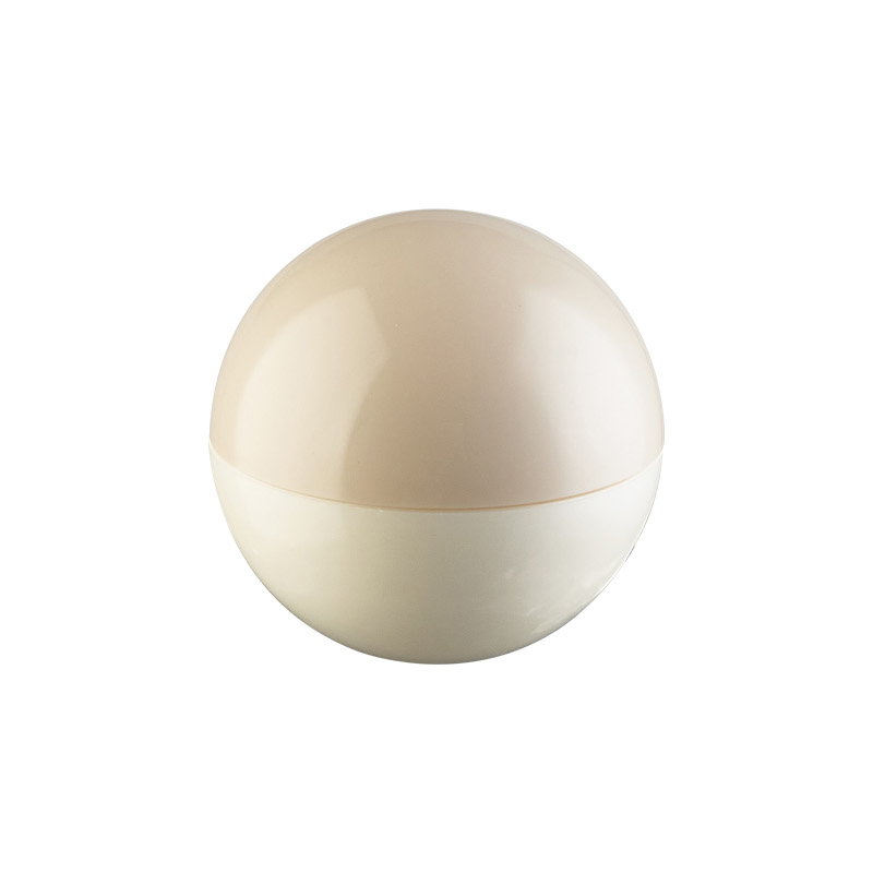 Pot à crème en plastique rond à double couche 5g/25g/50g/80g pour produits de soin et de beauté