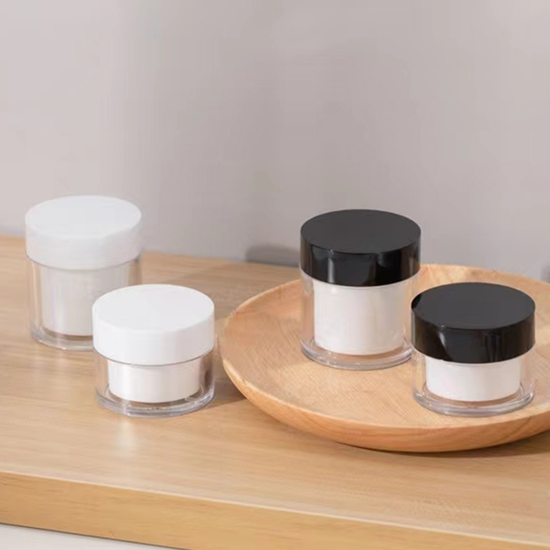 Hot Selling Eco Friendly 15g 30g 50g Lightweight Smooth Surface AS Plastic Cream Jar