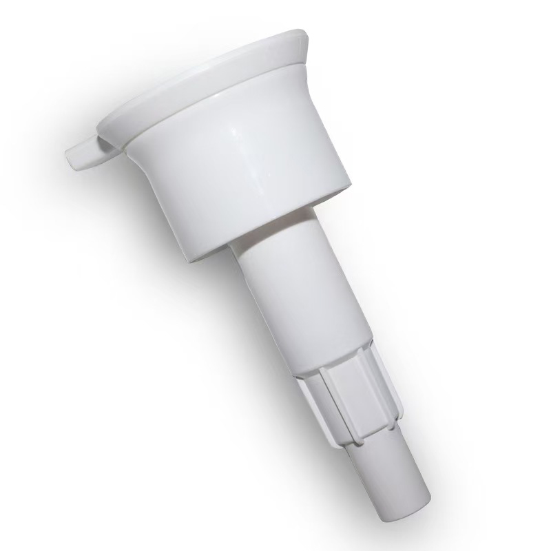 28mm 4CC sortie personnalisée couleur PP couronne en plastique pompe à émulsion pompe à lotion pompe à lavage à la main vissée