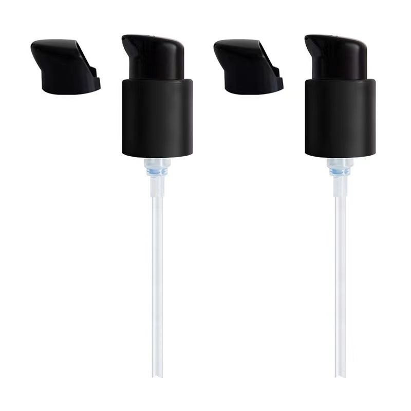 Pompe en plastique 24/410 pour crème de traitement de fond de teint cosmétique pour flacon, emballage plastique pour soins de la peau avec pulvérisateur pour flacons, emballage industriel